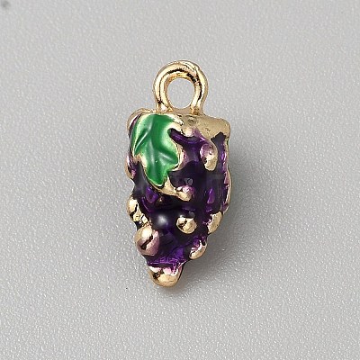 Alloy Enamel Pendants FIND-CJC0024-48E-1
