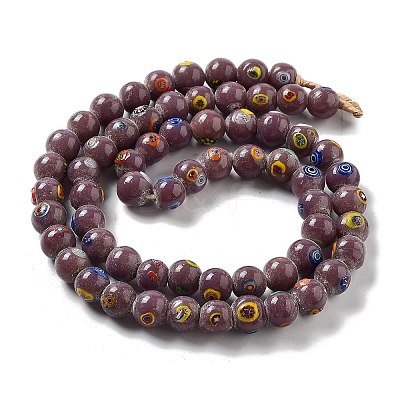 Handmade Nepalese Lampwork Beads LAMP-Z008-09F-1