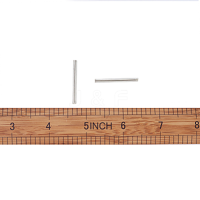 Glass Bugle Beads SEED-TA0001-01-1