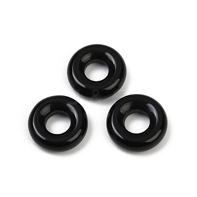 Natural Obsidian Pendants G-G202-07E-1