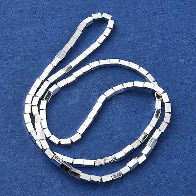 Electroplated Synthetic Non-magnetic Hematite Beads Strands G-I360-Y01-04-1