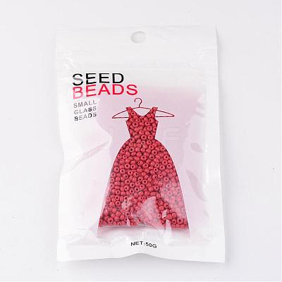 12/0 Opaque Colours Round Glass Seed Beads X-SEED-A010-2mm-45-1
