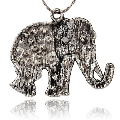 Tibetan Style Alloy Rhinestone Big Pendants ALRI-L048-29AS-1