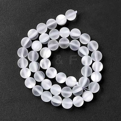 Synthetic Moonstone Beads Strands G-E573-01B-16-1