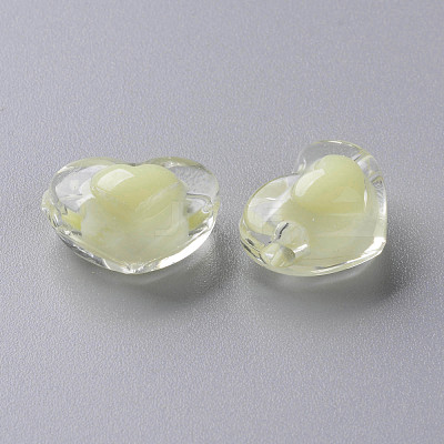 Transparent Acrylic Beads TACR-S152-08A-07-1