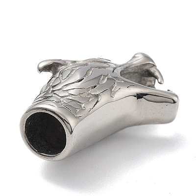 Tarnish Resistant 304 Stainless Steel Cord Ends STAS-A032-166P-1