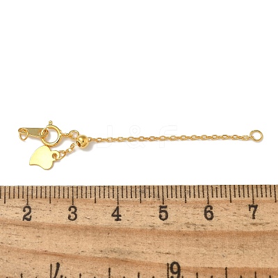 S925 Sterling Silver Chain Extender STER-R003-06G-1