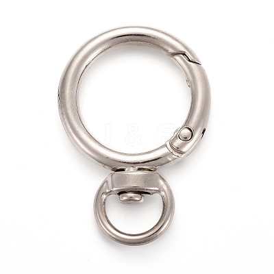 Alloy Swivel Clasps KEYC-H109-01-1