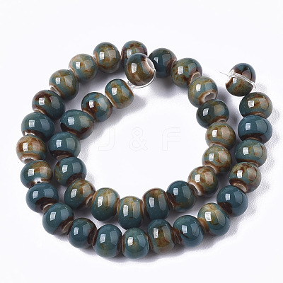 Handmade Porcelain Beads PORC-S498-19B-11-1