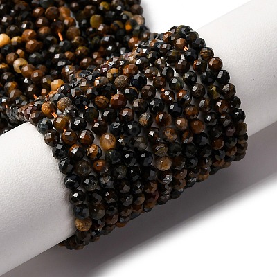Natural Tiger Eye Bead Strands G-L629-B02-3mm-1