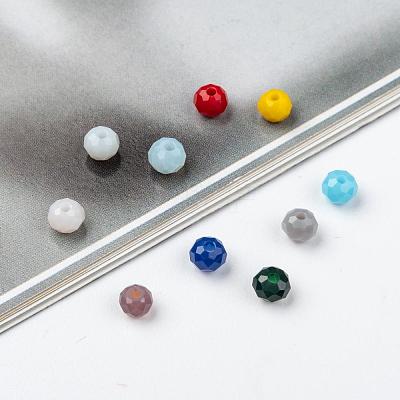 Opaque Solid Color Glass Beads EGLA-JP0002-01D-4mm-1