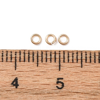 1/20 14K Gold Filled Open Jump Rings KK-G164-03G-01-1