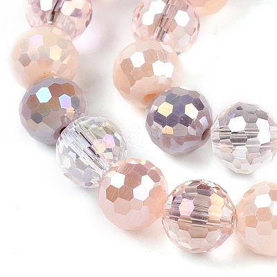 Electroplate Glass Bead Strands X-GLAA-Z006-01D-1