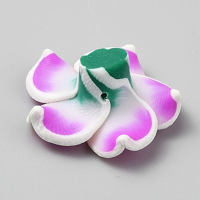 Handmade Polymer Clay Beads CLAY-WH20006-01C-02-1