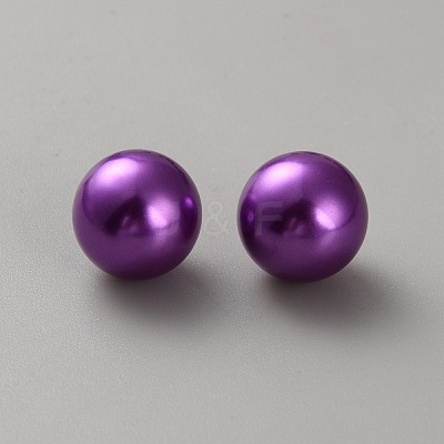 ABS Plastic Imitation Pearl Beads KY-WH20007-02A-1