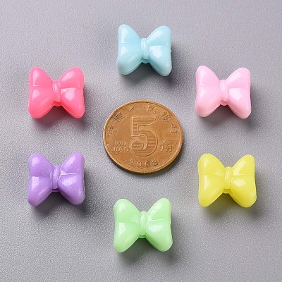 Opaque Acrylic Beads TACR-S154-38D-1