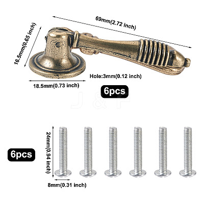 Zinc Alloy Drawer Hanger Handle X1-SW-TAC0001-31-1