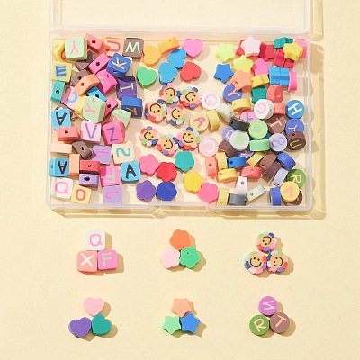 Handmade Polymer Clay Beads CLAY-FS0001-19-1