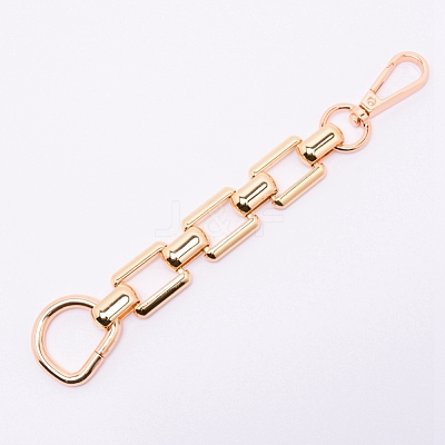 Zinc Alloy Bag Extender Chains PALLOY-WH0076-11LG-RS-1