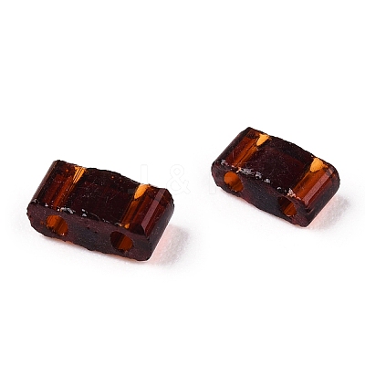 2-Hole Glass Seed Beads SEED-T003-01B-09-1