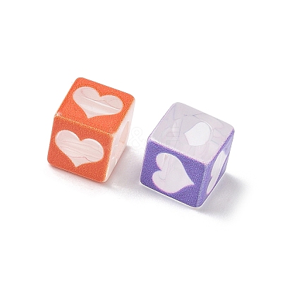 Transparent Acylic European Beads AC-CBAE004-02B-1