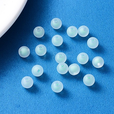 Transparent Acrylic Beads TACR-YW0001-02D-1