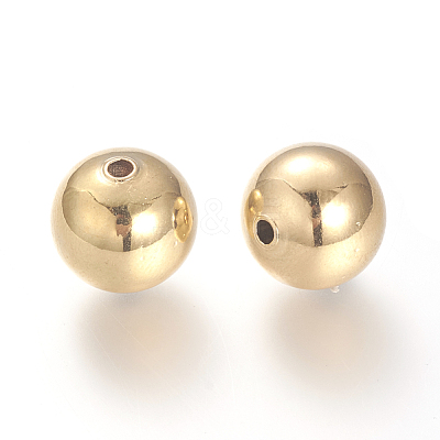 Brass Beads KK-R058-034G-1