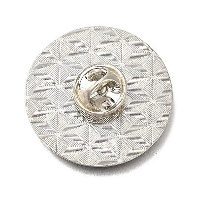Twelve Constellation Creative Alloy Badges Constellation Brooches JEWB-S033-01P-K-1