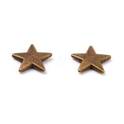 Zinc Alloy Cabochons PALLOY-WH0036-24AB-1-1