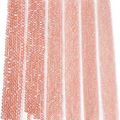 Electroplate Glass Beads Strands LS-EGLA-A044-T4mm-L21-1