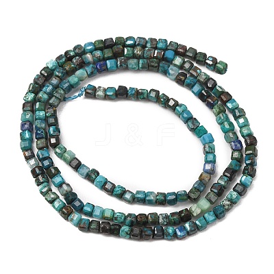 Natural Chrysocolla and Lapis Lazuli Beads Strands GG-CBA9631-B03-03-1