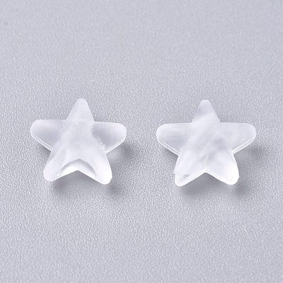 Star PVC Plastic Cord Lock for Mouth Cover X-KY-D013-02B-1