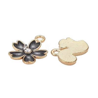 60Pcs 30 Styles Alloy Enamel Charms ENAM-LS0001-05LG-1
