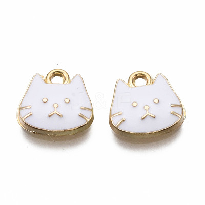 Alloy Enamel Charms ENAM-T011-95A-NR-1