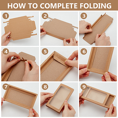 Kraft Paper Box CON-WH0001-26-1