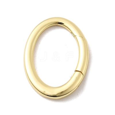 Brass Spring Gate Rings KK-I364-30G-1