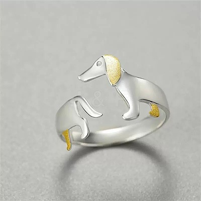 Alloy Cuff Open Rings WGC7DF5-01-1