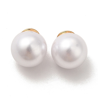 Brass Ear Nuts KK-H442-61G-1