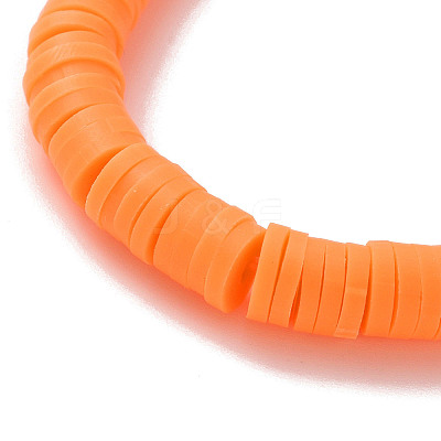 3Pcs 3 Styles Polymer Clay Heishi Surfer Stretch Bracelets Set BJEW-TA00264-1