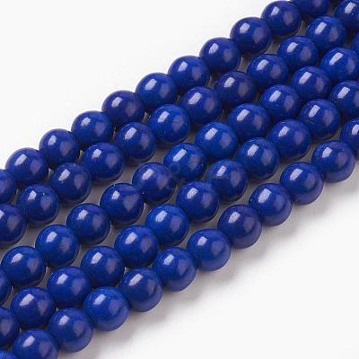 Synthetic Turquoise Beads Strands TURQ-G106-8mm-02N-1