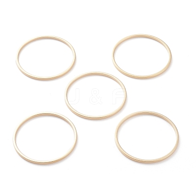 Brass Linking Rings KK-Y003-03I-G-1