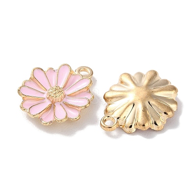 Alloy Enamel Pendants ENAM-O001-07D-G-1
