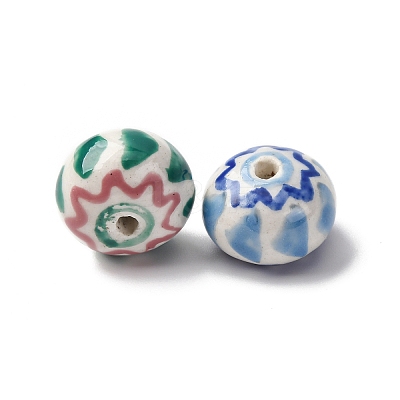 Handmade Porcelain Beads PORC-Q004-01-1