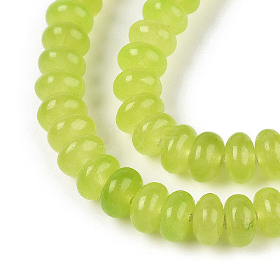 Dyed Natural White Jade Beads Strands G-T139-59A-12-1