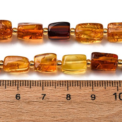 Gradient Color Natural Amber Beads Strands G-F803-D01-02-1