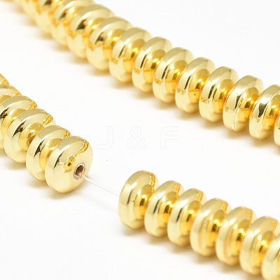 Electroplate Non-magnetic Synthetic Hematite Beads Strands X-G-Q465-29G-1