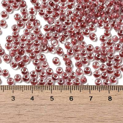 Transparent Glass Round Seed Beads SEED-B001-05A-21-1