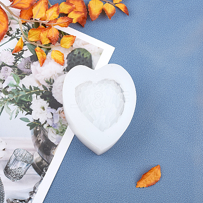 Heart Jewelry Tray Silicone Molds DIY-SC0010-30-1