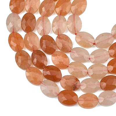 Natural Red Aventurine Beads Strands G-H349-A01-19-1