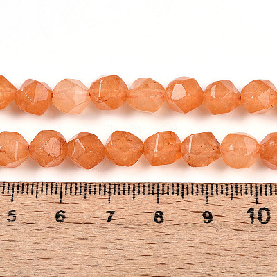 Dyed Natural White Jade Beads Strands G-T139-8mm-46R-1